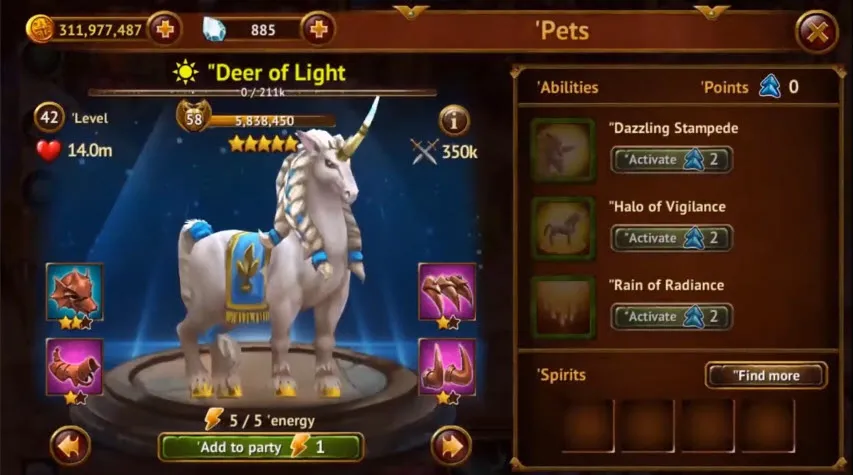 guild of heroes own your pets