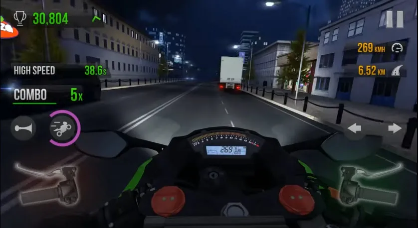 traffic rider unique graphics