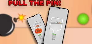 Pull the Pin MOD APK [No Ads/Unlimited Money/Rescue the Hero] 4