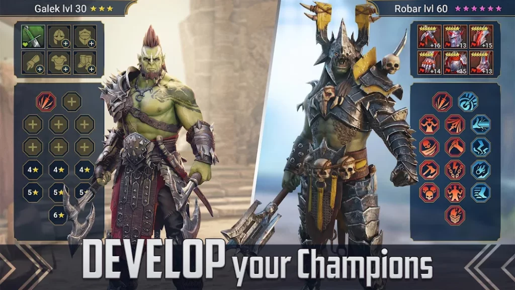 Raid Shadow Legends-Develop Your Champions