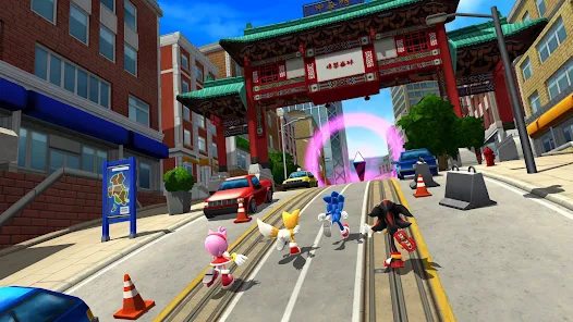 sonic forces mod apk unlimited red rings