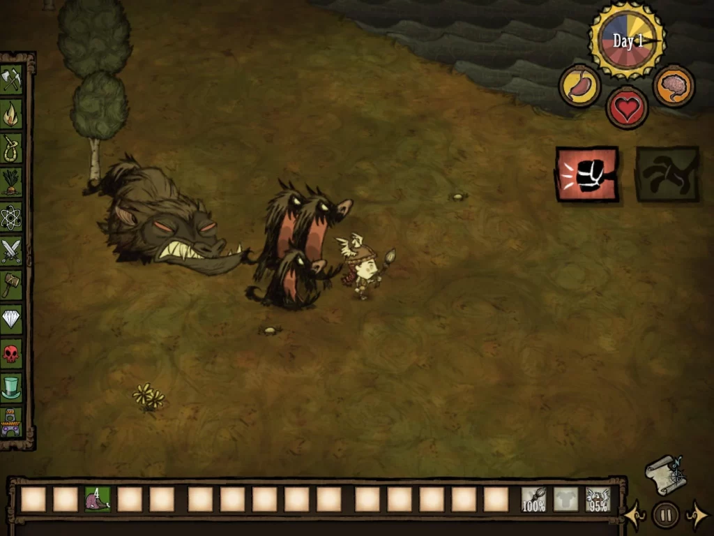 Building and Customization in Don't Starve Pocket Edition 