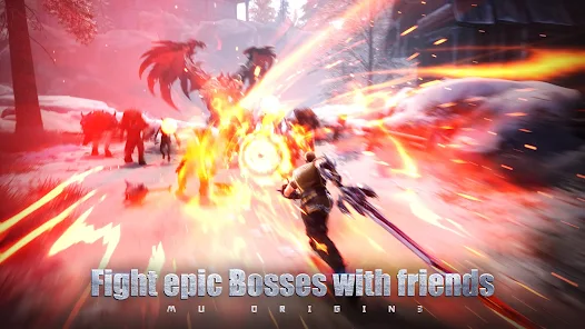 Fight epic Bosses with friends
