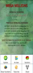 Lottery Pro Mega Millions APK 3